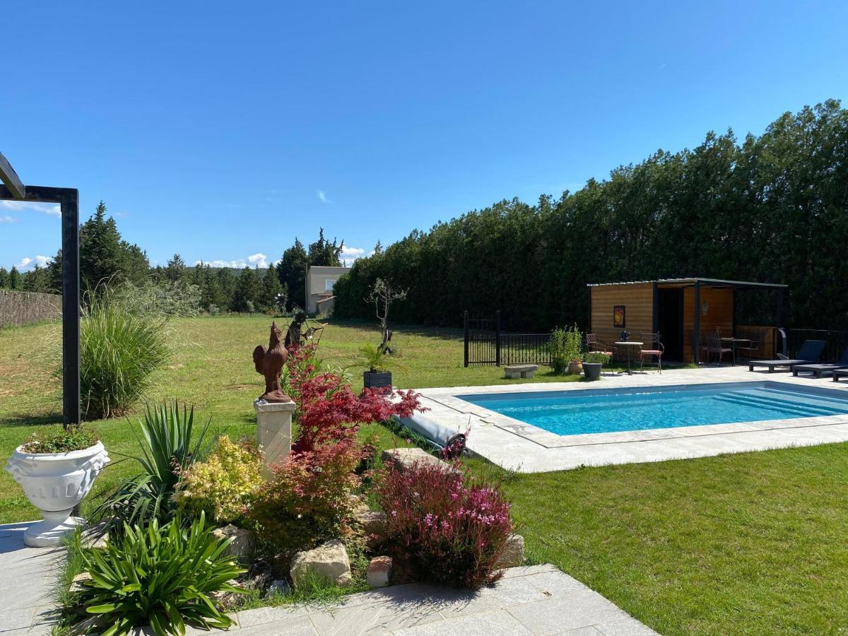 Villa Le Galinié Chic'Art. Un bel Atelier avec Piscine Carpentras Exterior foto