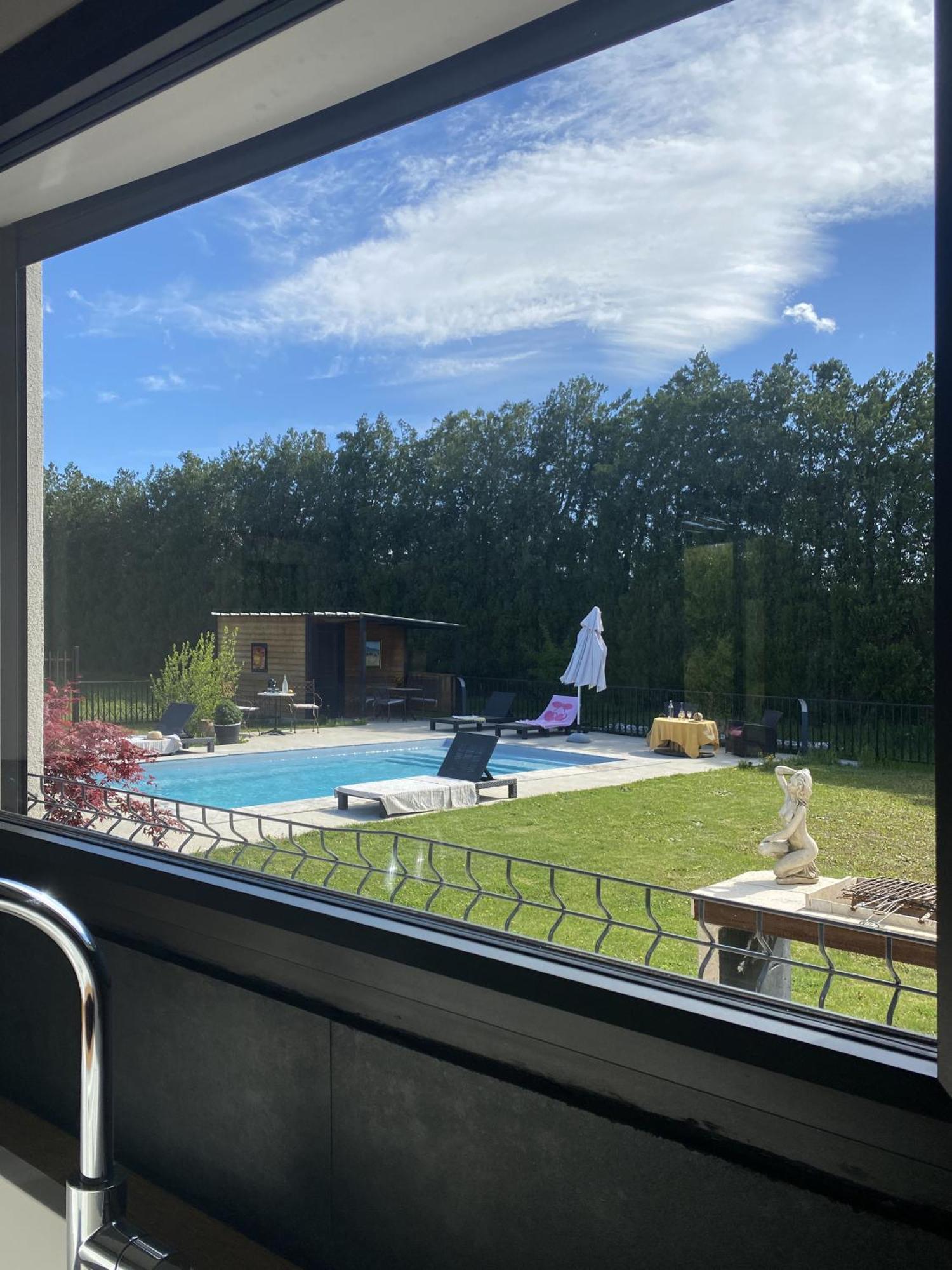 Villa Le Galinié Chic'Art. Un bel Atelier avec Piscine Carpentras Exterior foto